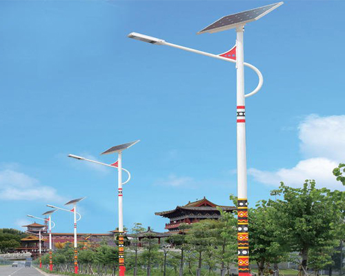 岳普湖民族特色路灯