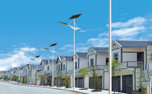 岳普湖太阳能路灯配置与在乡村道路照明中的应用